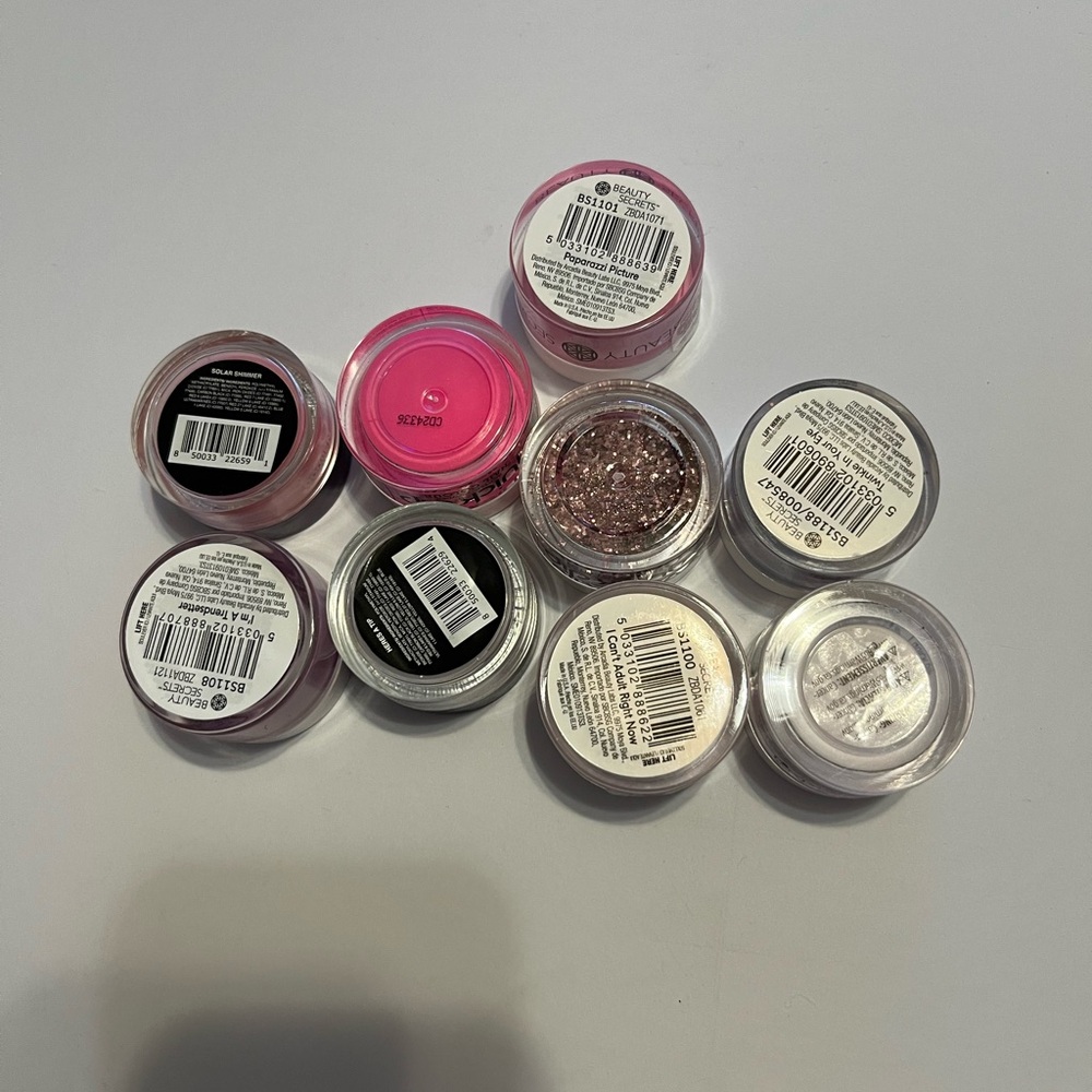 Set of 9 Nail Dip Powders NEW UNOPENED